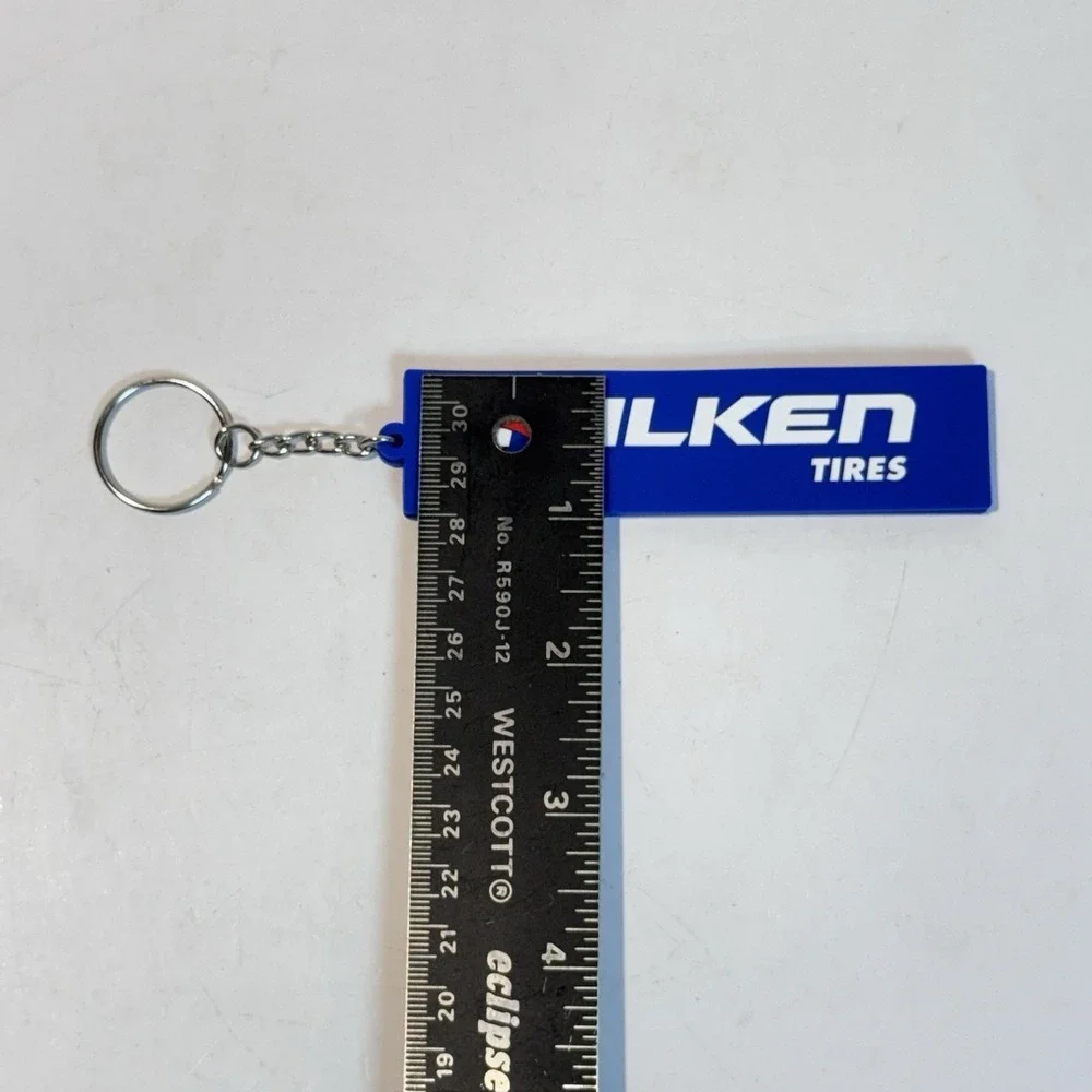 NEW Falken Tires Advertising Keychain Lot of 3 Carabiners & 3 Rubber